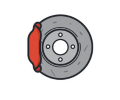 Disques et plaquettes de frein