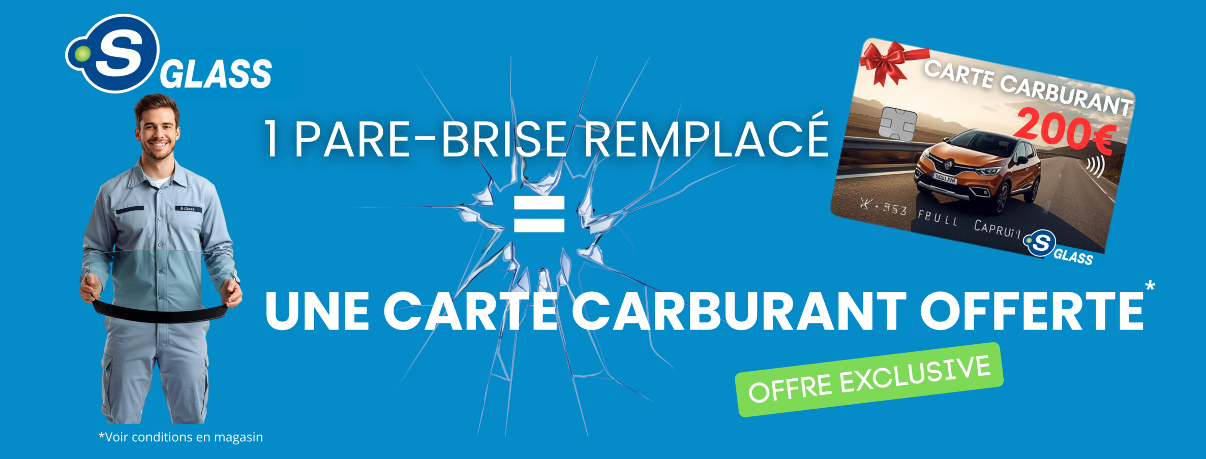 Offre pare-brise
